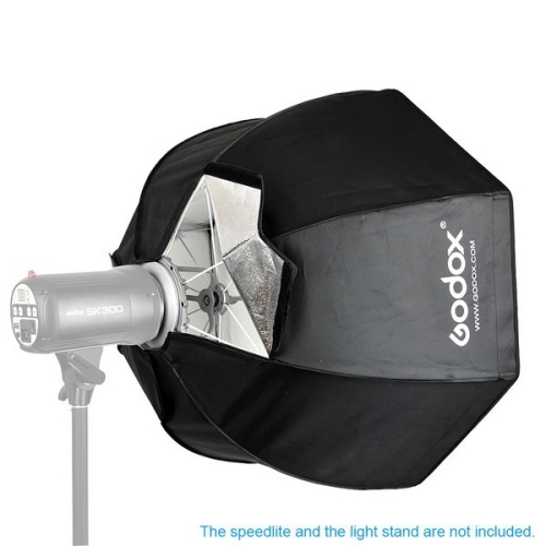 Softbox Dù  Godox Portable  120cm Tổ Ong 