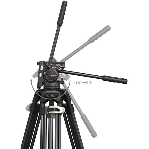 Chân máy SmallRig Heavy-Duty Fluid Head Tripod AD-01