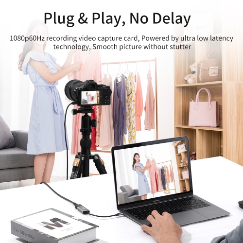 Thẻ ghi video KingMa HDMI sang USB-C 3.0 Thiết bị 4K 1080p