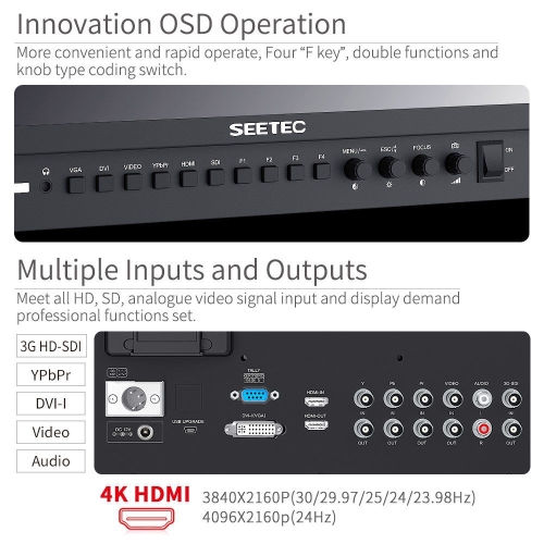 Monitor 4K HDMI 17.3 inch 3G-SDI P173-9HSD SEETEC