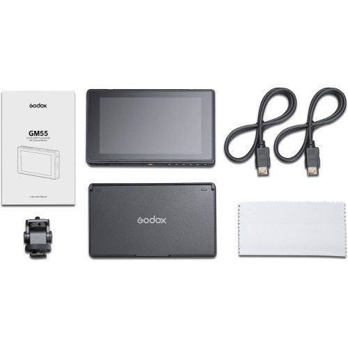 Màn hình quay phim Godox GM55 4K HDMI Touchscreen