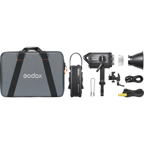Đèn led Godox M200Bi - Color (2800k-6500k) 