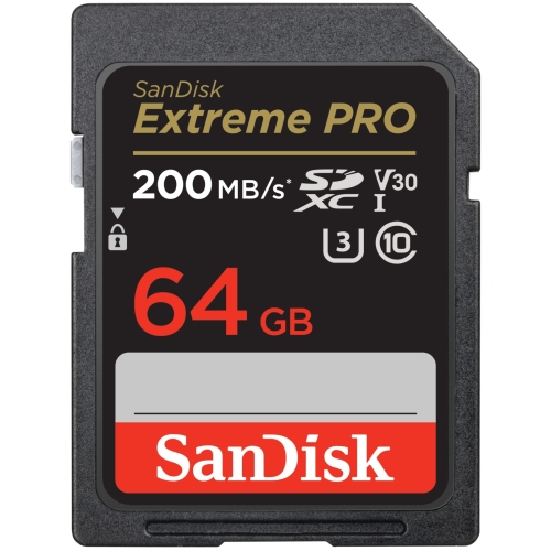Thẻ Nhớ SANDISK SDXC EXTREME PRO 64GB 200/90MB/S