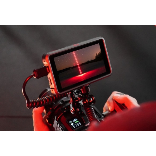 Màn hình video màu 5 inch Ninja V+, dùng cho camera hiệu Atomos, mã ATOMNJVPL1 Kích thước 5 Inch