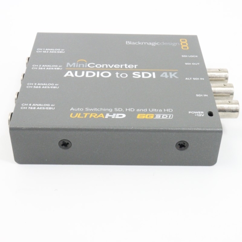 Mini Converter Audio to SDI 4K