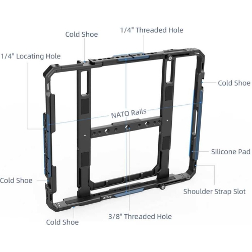 Khung đựng viên nén Nitze dành cho viên nén có kích thước từ 11,5″ đến 13″ (T-TC02A)