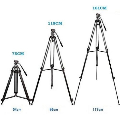 CHÂN MÁY QUAY TRIPOD CHUYÊN NGHIỆP JIEYANG JY0508A ĐẦU BALL HEAD