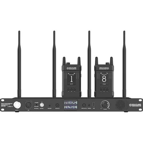 Hollyland Syscom 1000T-4B Hệ thống liên lạc song công hoàn toàn  với bốn bộ thắt lưng và tai nghe