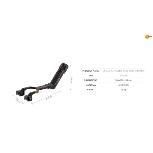 Giá đỡ mở rộng RS 3 Pro cho tay cầm điều khiển vận hành phía sau tiên tiến