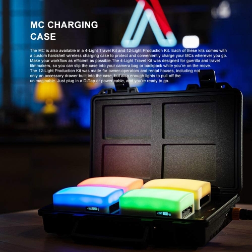 Aputure MC 4-Light Travel Kit 
