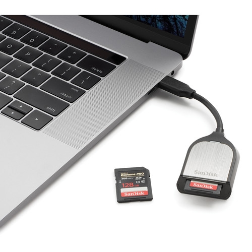 Đầu đọc thẻ nhớ SD OTG SanDisk Extreme Pro USB Type-C 3.0 SDDR-409-G46