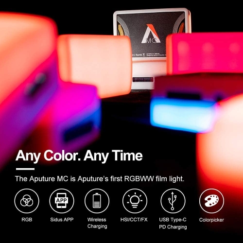 Aputure MC 4-Light Travel Kit 