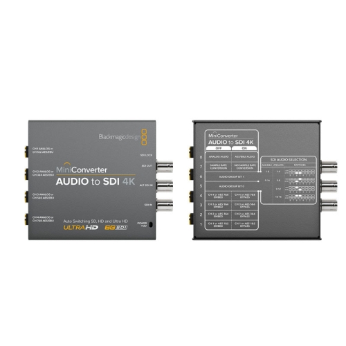 Mini Converter Audio to SDI 4K