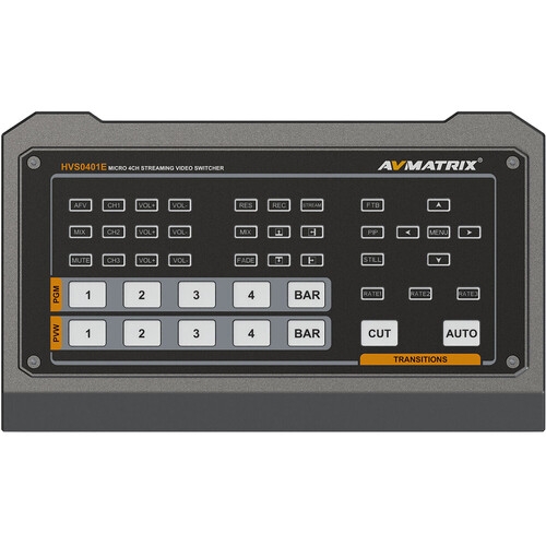 Bàn trộn hình ảnh 4-Channel HDMI Avmatrix HVS0401E with Streaming & Recording