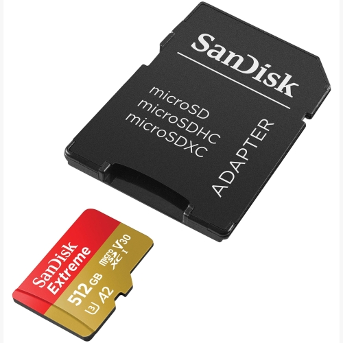 Thẻ Nhớ SANDISK MICROSD EXTREME 512GB 190/130MB/S