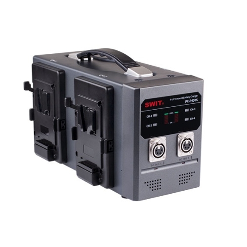 SWIT Bộ sạc siêu nhanh 4-ch V-mount PC-P430S| Pin Máy Ảnh