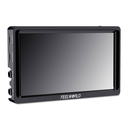 FEELWORLD FW586S màn hình DSLR 6 inch với nguồn ngoài F970 và bộ cài đặt SDI HDMI