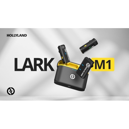 Hollyland Lark M1 Duo 2.4Ghz - Microphone Dành Cho Phỏng Vấn Vloging/ Phát Trực Tiếp 