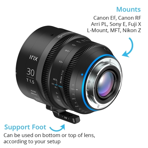 Ống kính Irix Cine 30mm T1.5 (Canon EF)