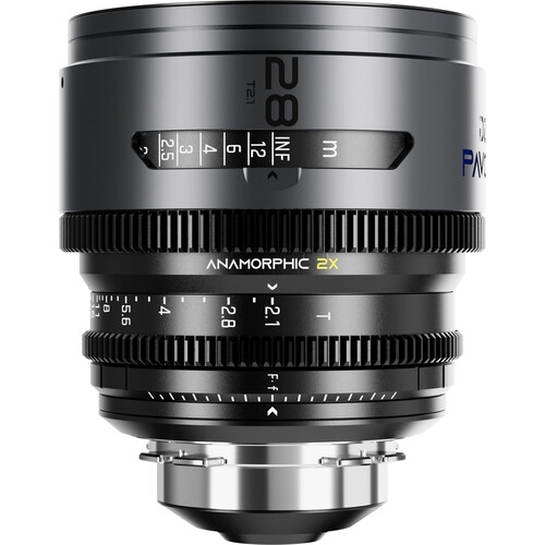 Bộ 6 ống kính DZOFilm PAVO 2x Anamorphic (Lớp phủ màu xanh, Ngàm PL/EF, Chân)