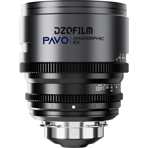 Bộ 6 ống kính DZOFilm PAVO 2x Anamorphic (Lớp phủ màu xanh, Ngàm PL/EF, Chân)