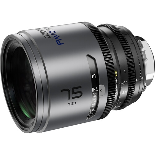 Bộ 6 ống kính DZOFilm PAVO 2x Anamorphic (Lớp phủ màu xanh, Ngàm PL/EF, Chân)