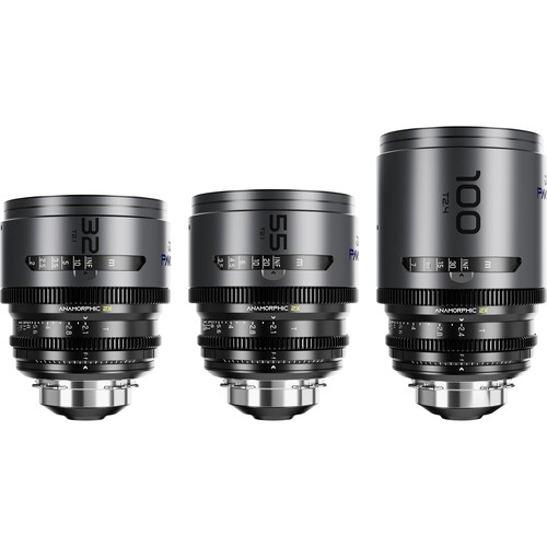 Bộ ống kính DZOFilm PAVO 2x Anamorphic Set (PL/EF Mount, Feet)