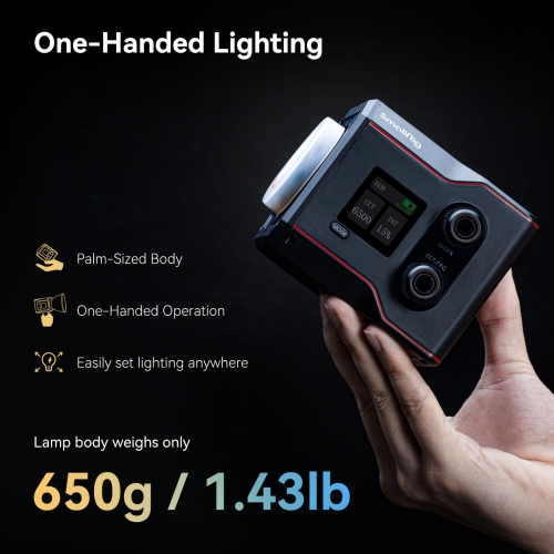 RC 60B COB LED Video Light