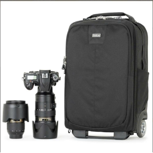 Vali máy ảnh Essentials Convertible Rolling Backpack Black