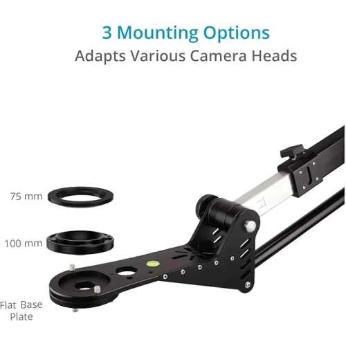 Proaim 10' Wave-2 Camera Jib Crane, Pan Tilt, Dolly Stand | Gimbal Compatible