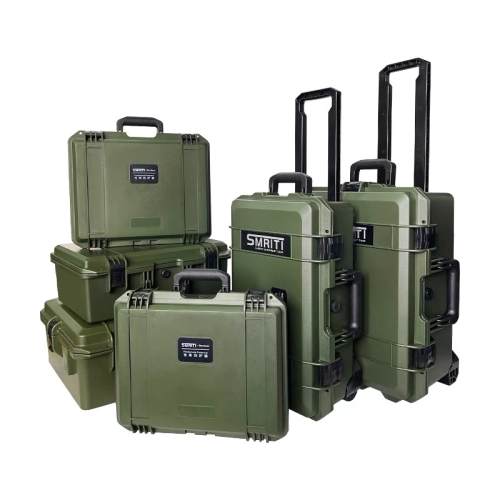 Vali chống sốc, chống nước Smriti dùng để đựng đồ thiết bị quay phim, chụp ảnh, len, máy quay (S5129 Màu Xanh Bộ Đội)