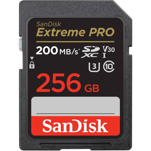 Thẻ Nhớ SANDISK SDXC EXTREME PRO 256GB 200/140MB/S