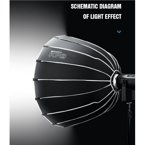 Softbox Parabolic Triopo KP2-120