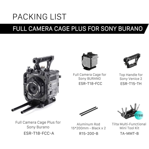 Full Camera Cage Plus cho Sony BURano