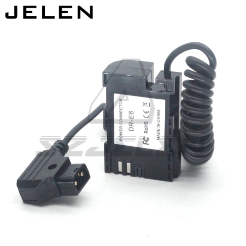  Dummy dùng cho máy Canon LP-E6 sang đầu Dtap dây chuyển pin SmallHD502