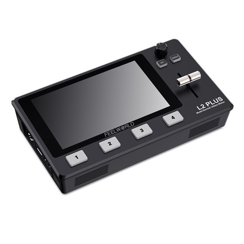  FEELWORLD L2 PLUS Multi Camera  Mixer Video Mixer Switch 5.5 "TOUCH PTZ CONTROL CHROMA KEY phát trực tiếp