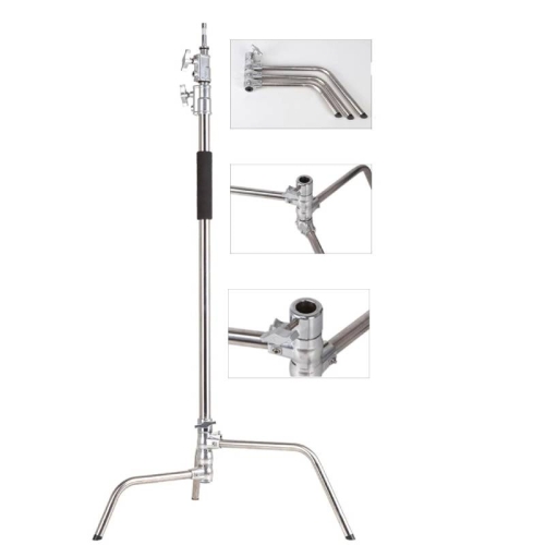 Chân Đèn Cstand CK1 Pro Inox 2 khớp