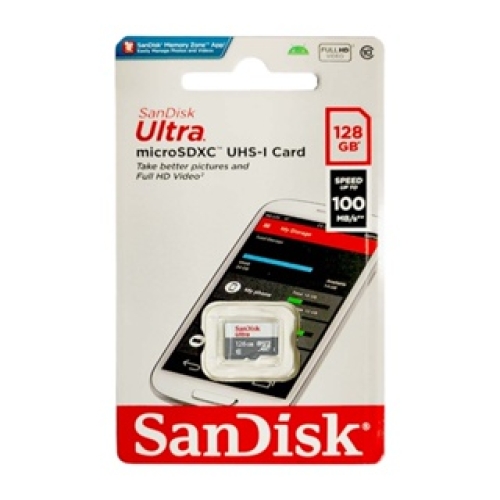 Thẻ Nhớ MicroSDXC SanDisk Ultra 128GB 100MB/s 667x SDSQUNR-128G-GN3MN