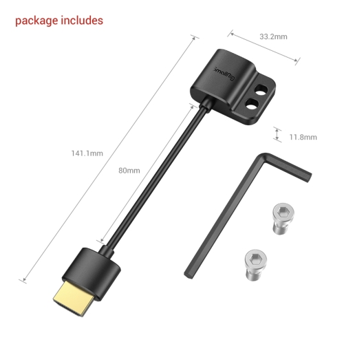 Ultra Slim 4K Adapter Cable (A to A)