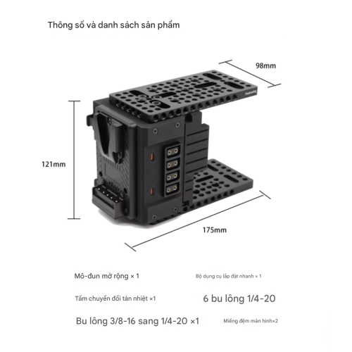 Cineback FusionRig Canon R8