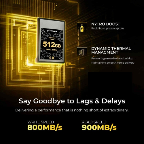 THẺ NHỚ HOMAN CFEXPRESS TYPE A 256GB-512GB-1TB