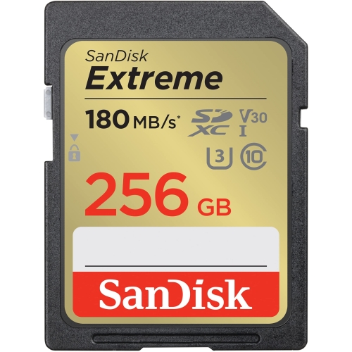 Thẻ Nhớ SANDISK SDXC EXTREME 256GB 180/130MB/S