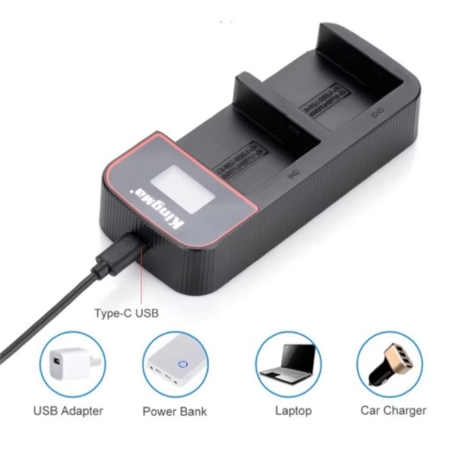 Sạc đôi King ma dành cho pin NPF 970/F960/F550/F570