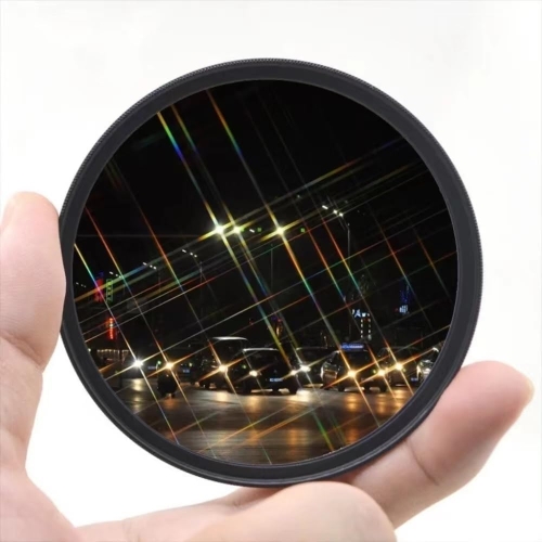 Star line Lens 4/6/8 line Filter 37 49 52 55 58 62 67 72 77 MM Camera Filter (Size : 62mm, Color : Star 8X), JTSF9648