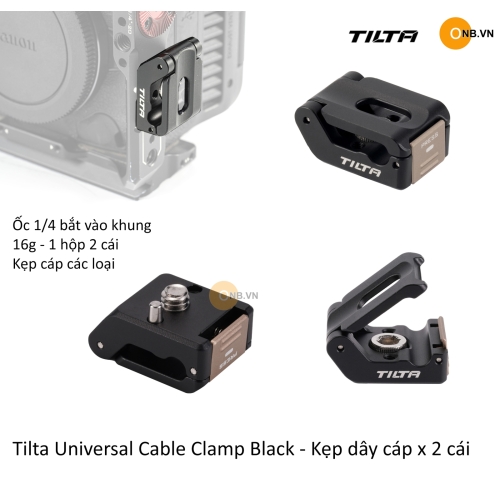 Kẹp cáp đa năng Tilta – Đen
