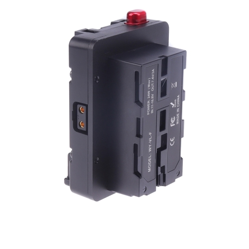 Power Adapter Mount Plate for Mini Nano V/V Mount Battery to NPF NPF 960 NPF 970,D-Tap for Camera/LED Z Cam E2/F6/S6/F8