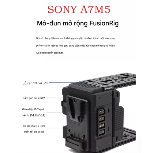 Cineback FusionRig Sony A7M5 A7V
