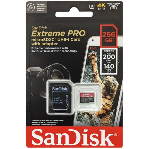 Thẻ Nhớ MICROSD 128GB/256GB/512GB/1TB SANDISK EXTREME PRO 200 MB/S