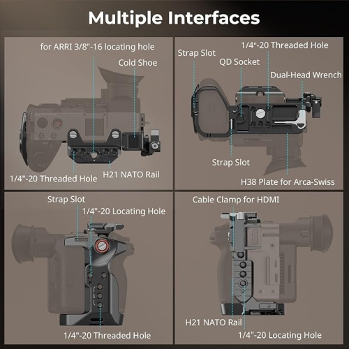 SmallRig 5590 Advanced lồng cầm tay dành cho Sony FX2 