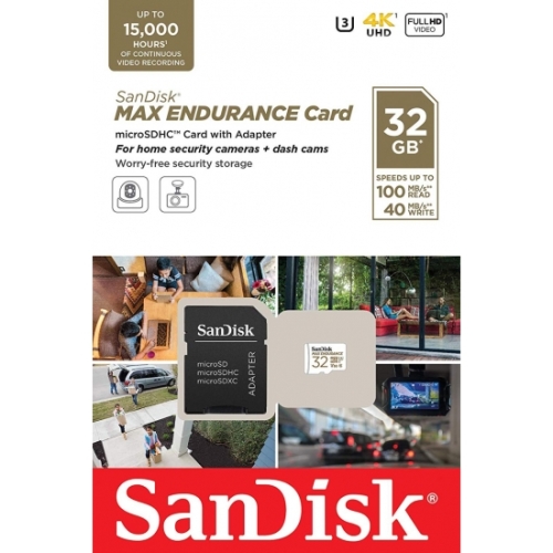 Thẻ nhớ MicroSD 32GB/64GB SanDisk Max Endurance